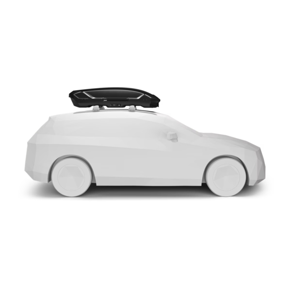 Dachbox Thule Motion 3 Sport am Auto montiert